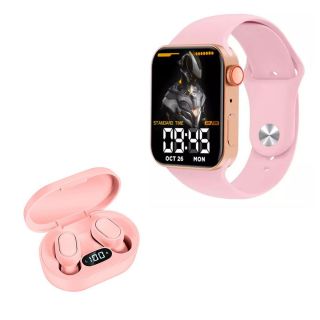 Kit Reloj Inteligente Smartwatch + Auriculares Bluetooth