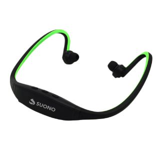 Auricular Bluetooth Mp3 Manos Libres Inalambrico Deportivos S9 Verde