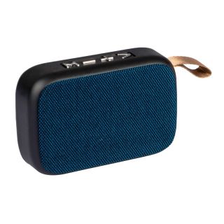Parlante Portátil Inalámbrico Tablepro Mg2 Bluetooth Radio Azul